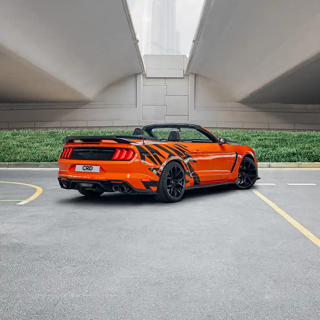 Ford Mustang – Turuncu + Siyah - Görsel 2