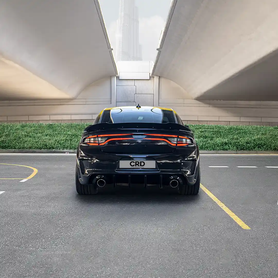 Dodge Charger Siyah + Sarı - 3