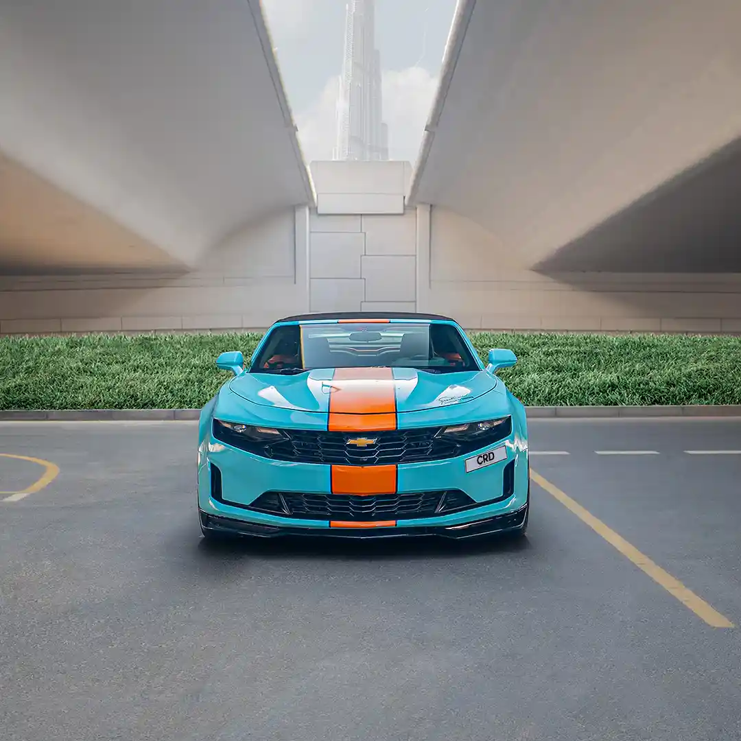 Chevrolet Camaro Mavi + Turuncu - 4
