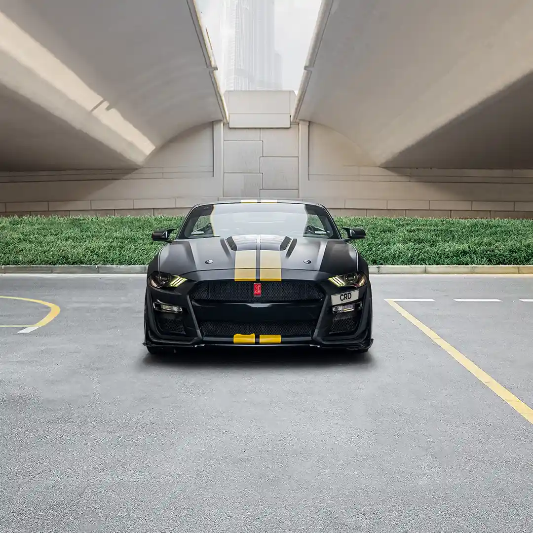 Ford Mustang – Yellow + Black - 4