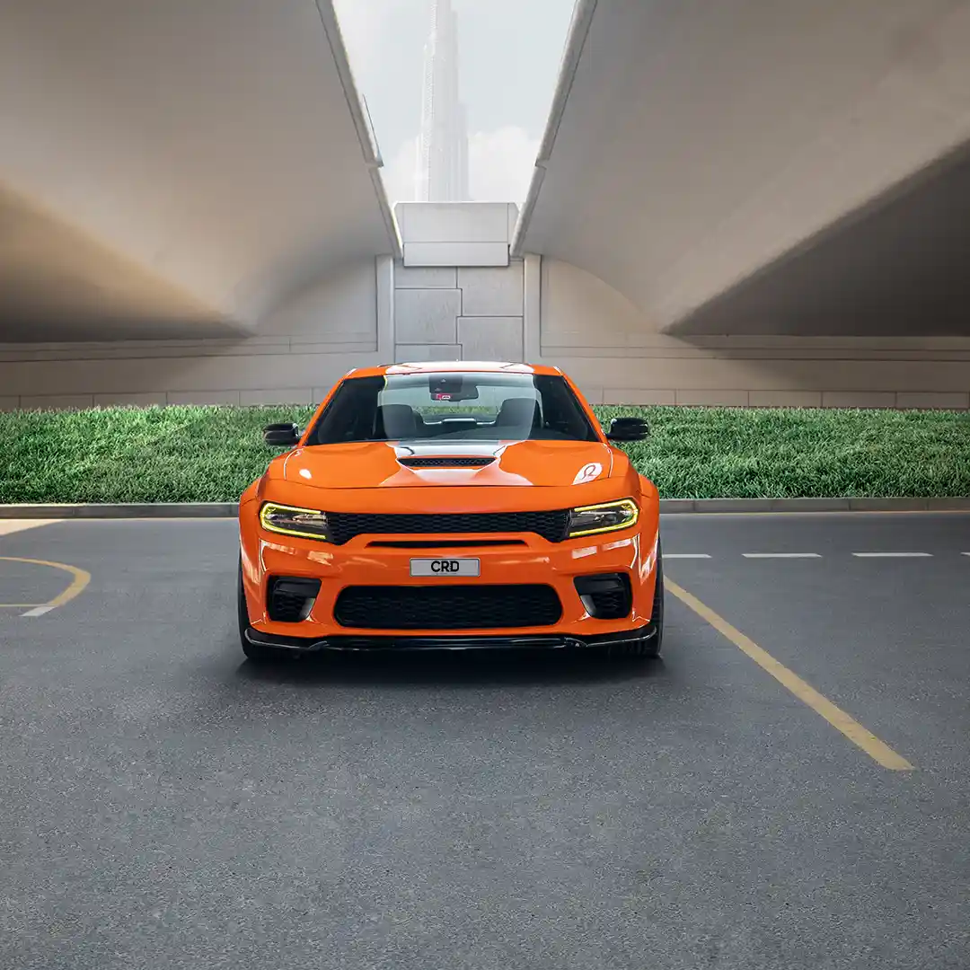 Dodge Charger – Orange - 4