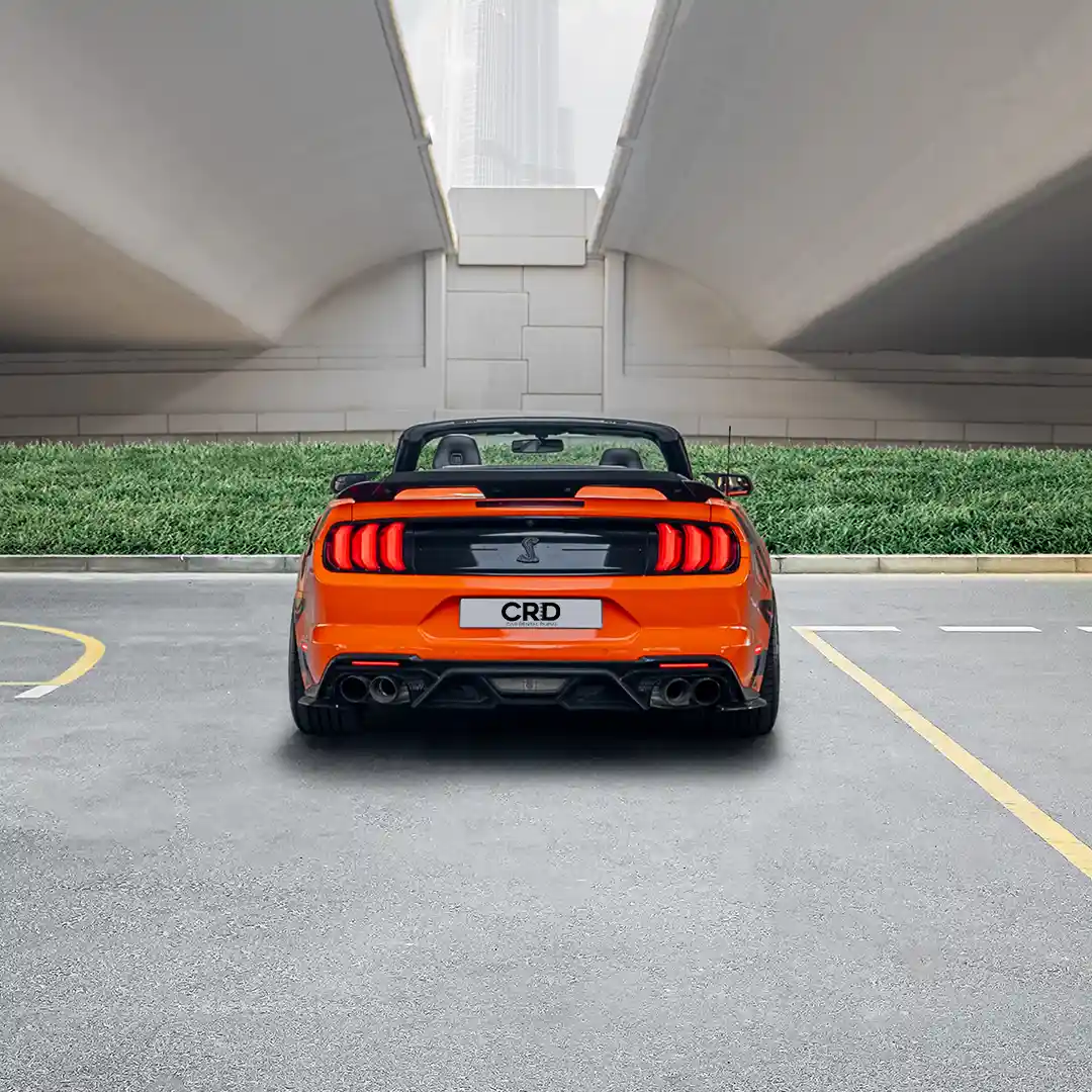 Ford Mustang – Black + Orange - 3