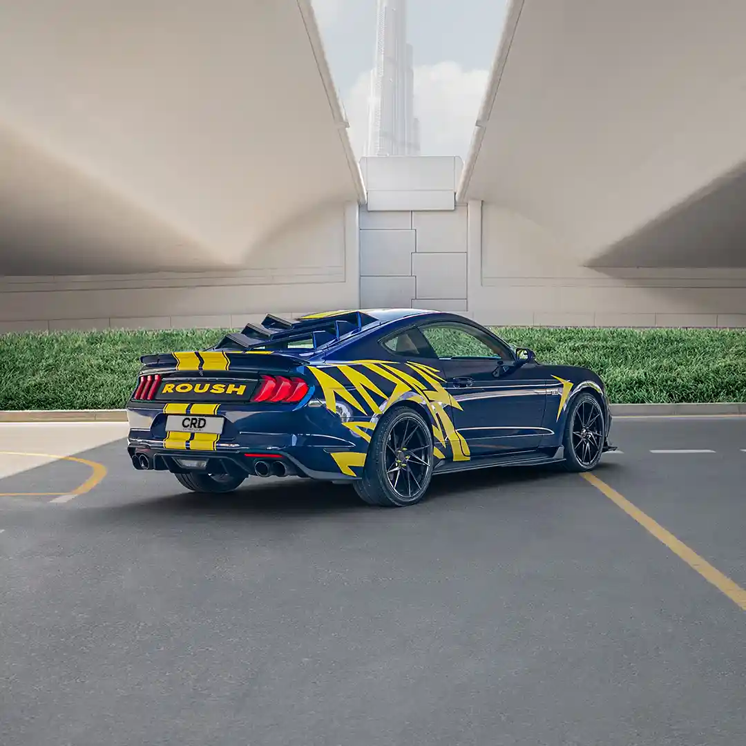 Ford Mustang – Mavi + Sarı - Görsel 2