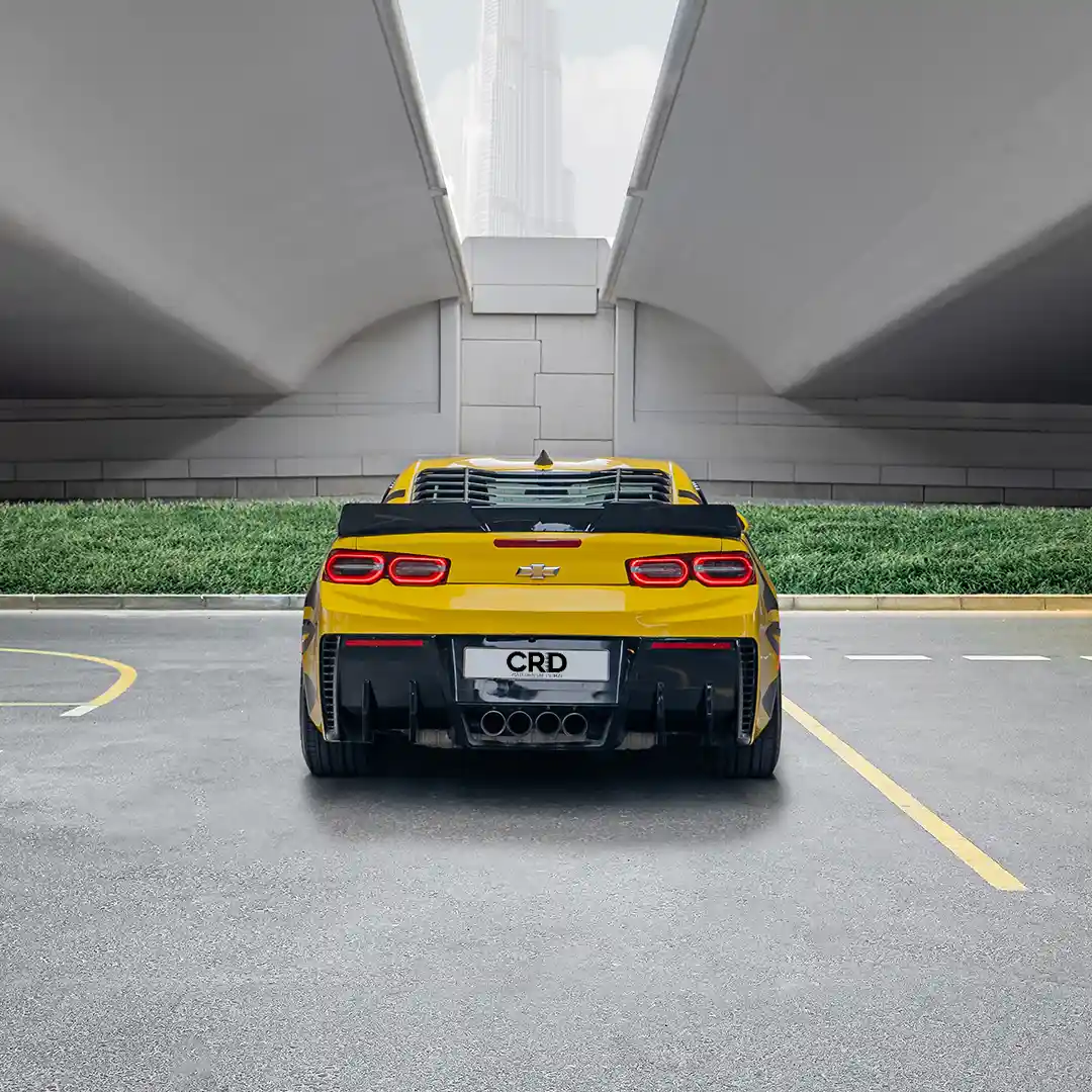 Chevrolet Camaro Yellow + Black - 3