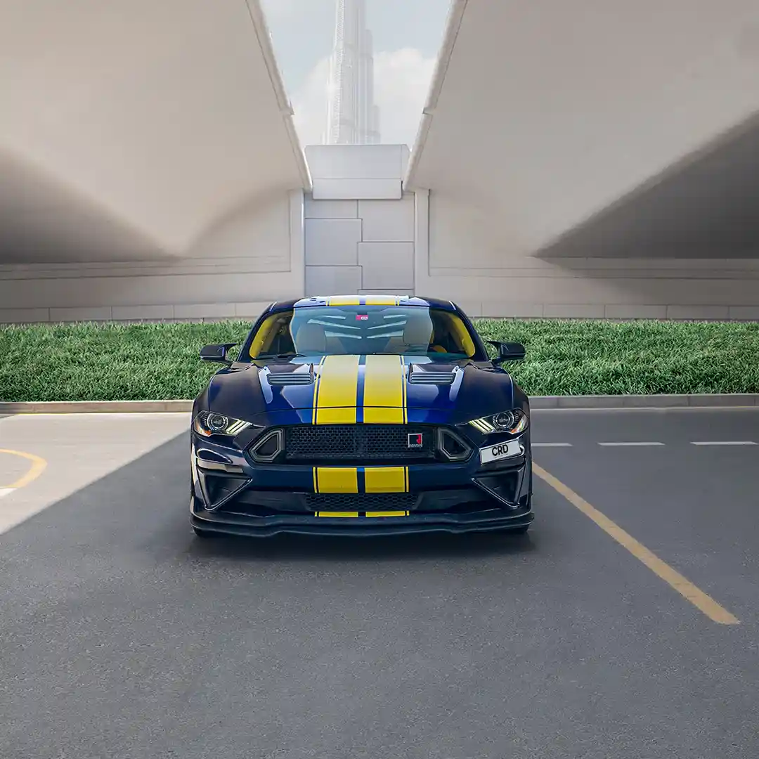 Ford Mustang – Mavi + Sarı - 3