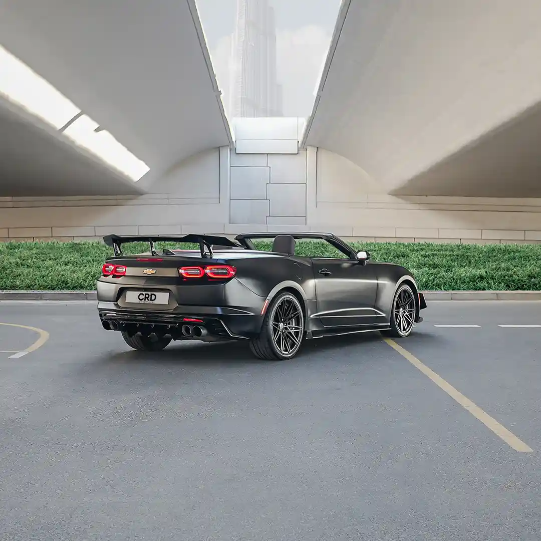 Chevrolet Camaro Cabrio – Mat Siyah - Görsel 2