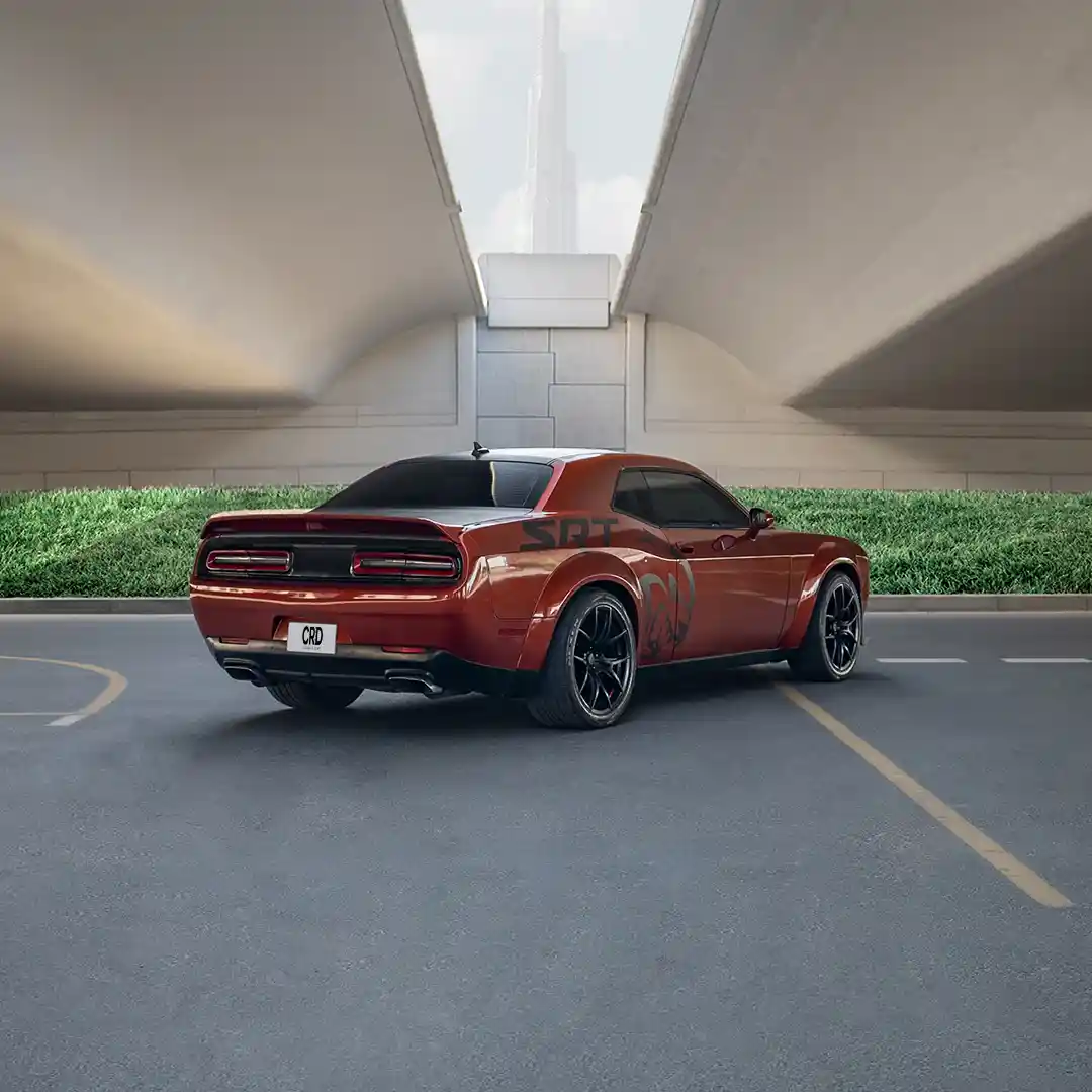 Dodge Challenger Turuncu - Görsel 2