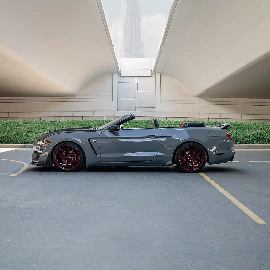 Ford Mustang – Gri + Siyah - 5