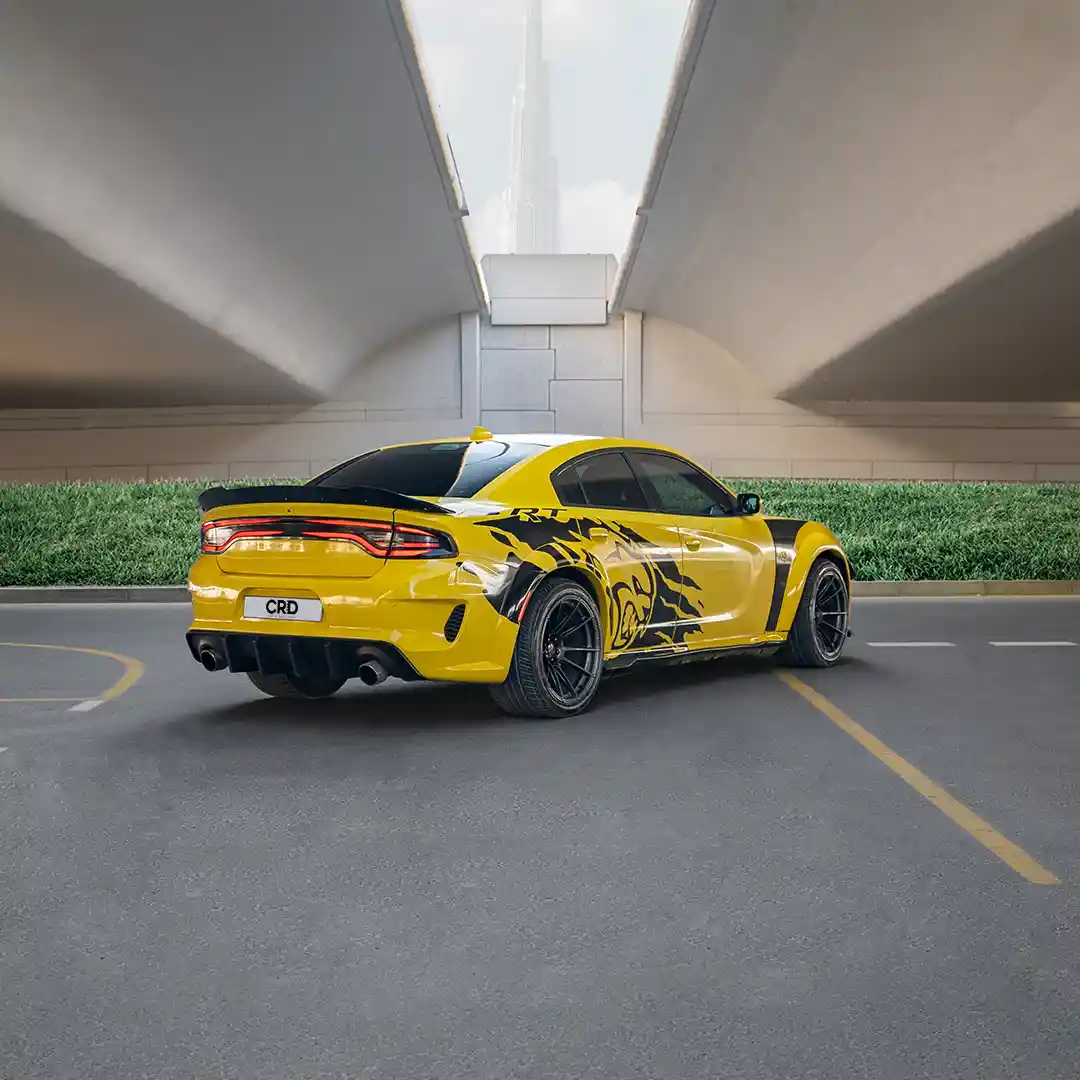 Dodge Charger Sarı - Görsel 2