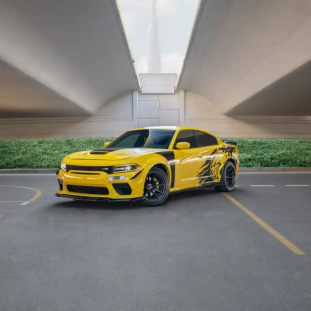 Dodge Charger Sarı - Görsel 1