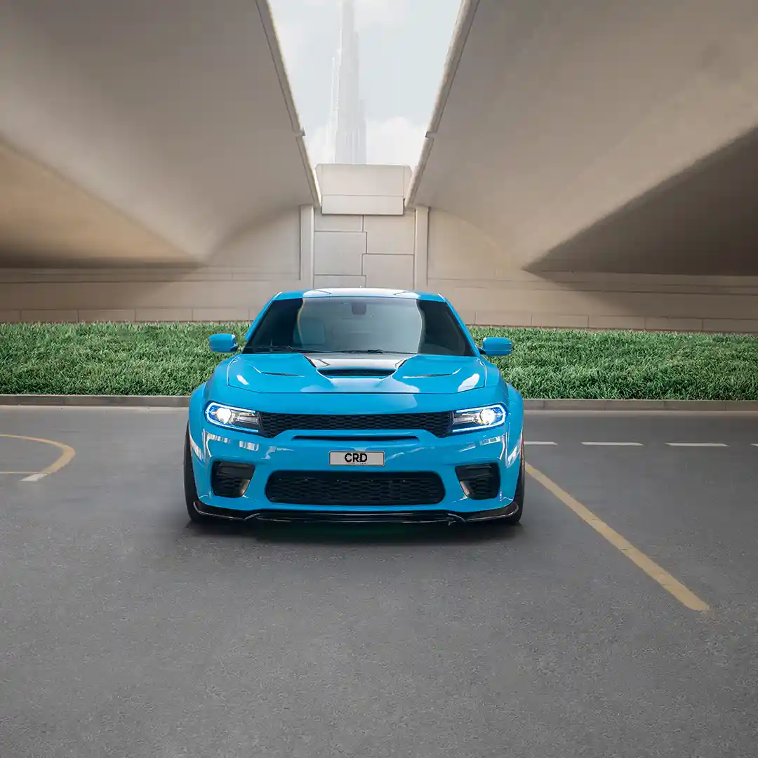 Dodge Charger Blue + Black - 4