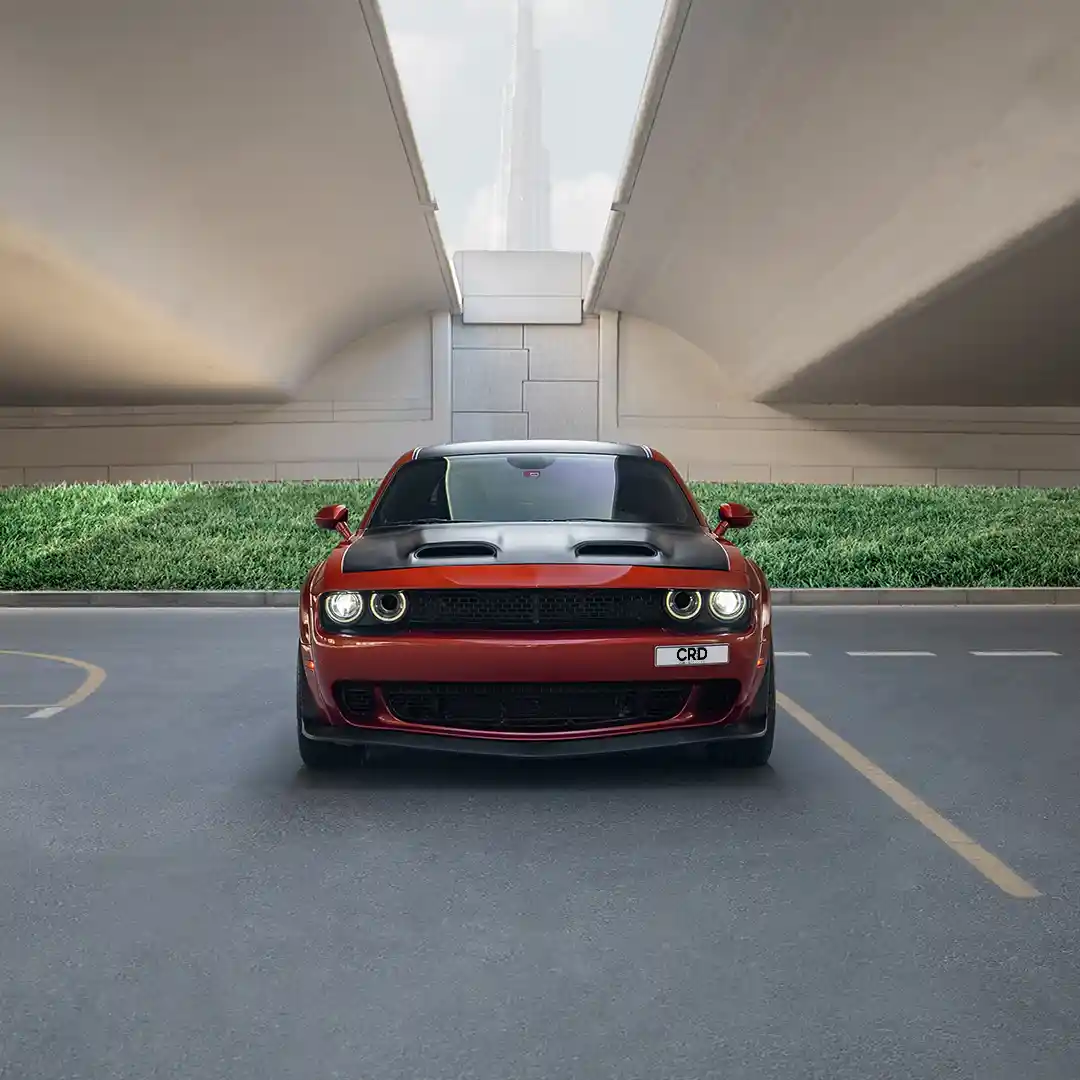 Dodge Challenger Orange - 4