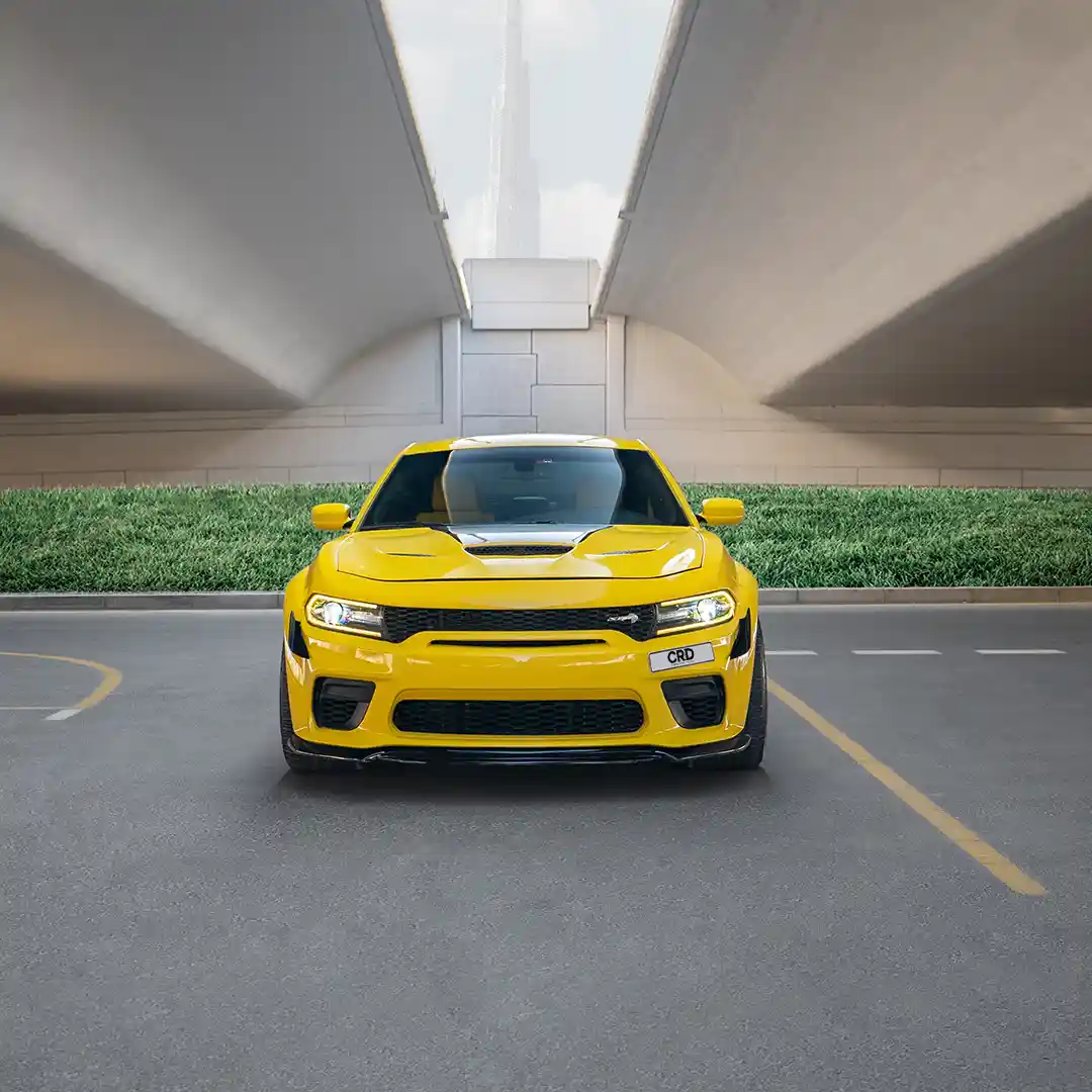 Dodge Charger Sarı - 4