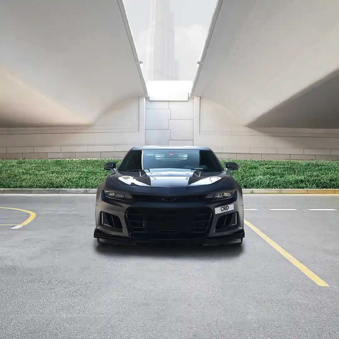Chevrolet Camaro Matte Black - 3