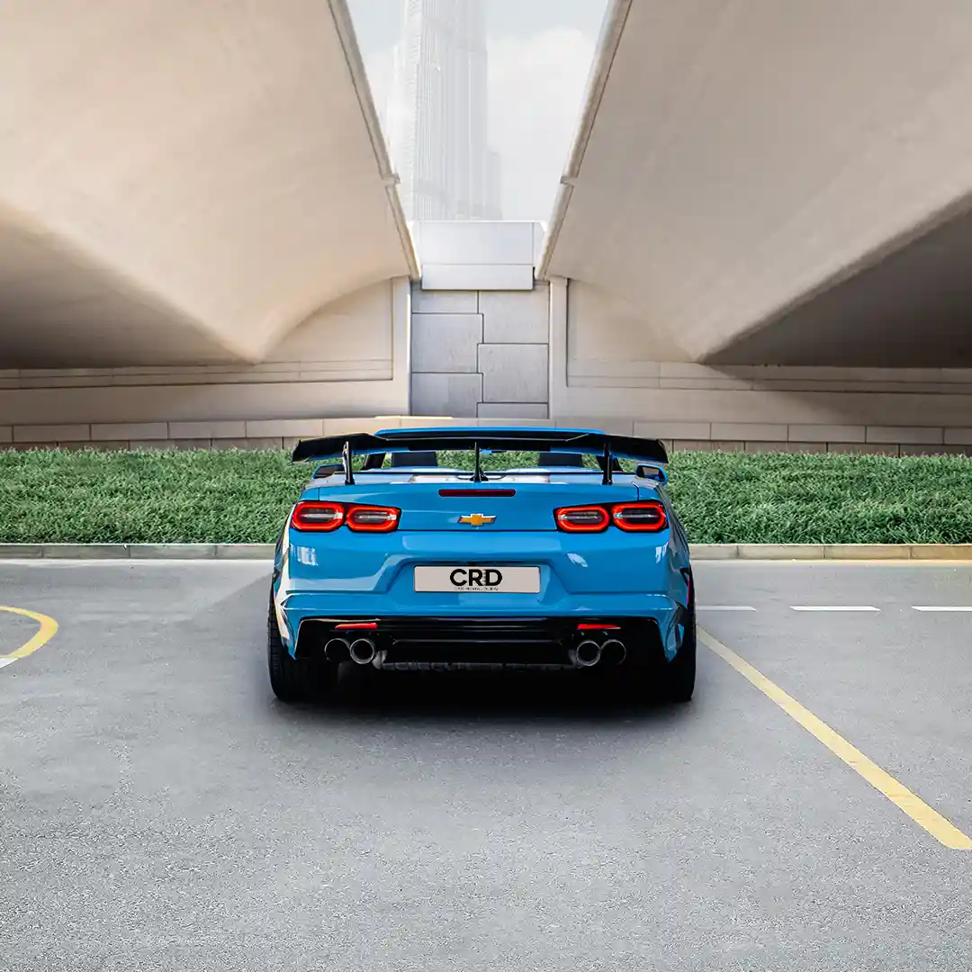 Chevrolet Camaro Mavi + Siyah - 3