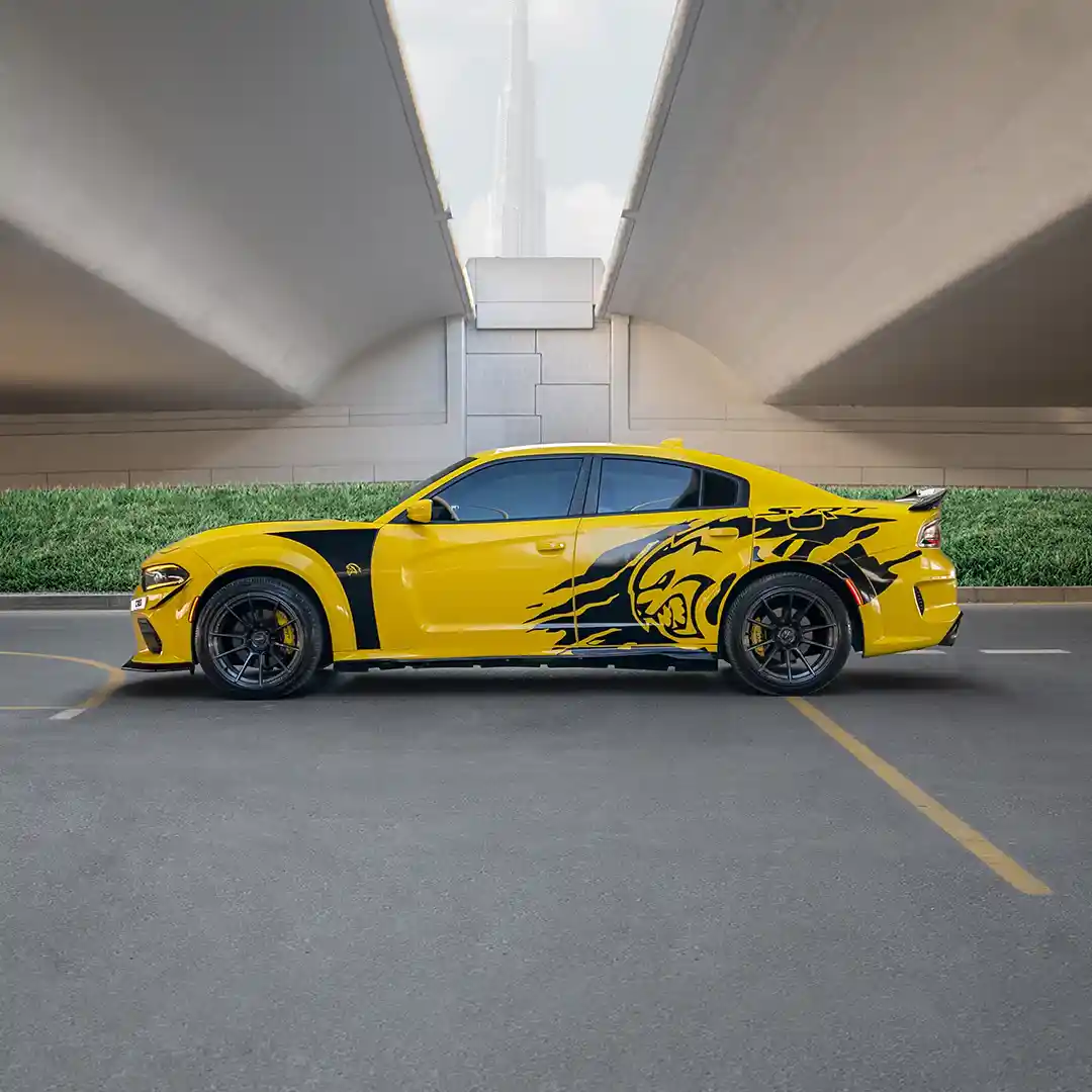 Dodge Charger Sarı - 5