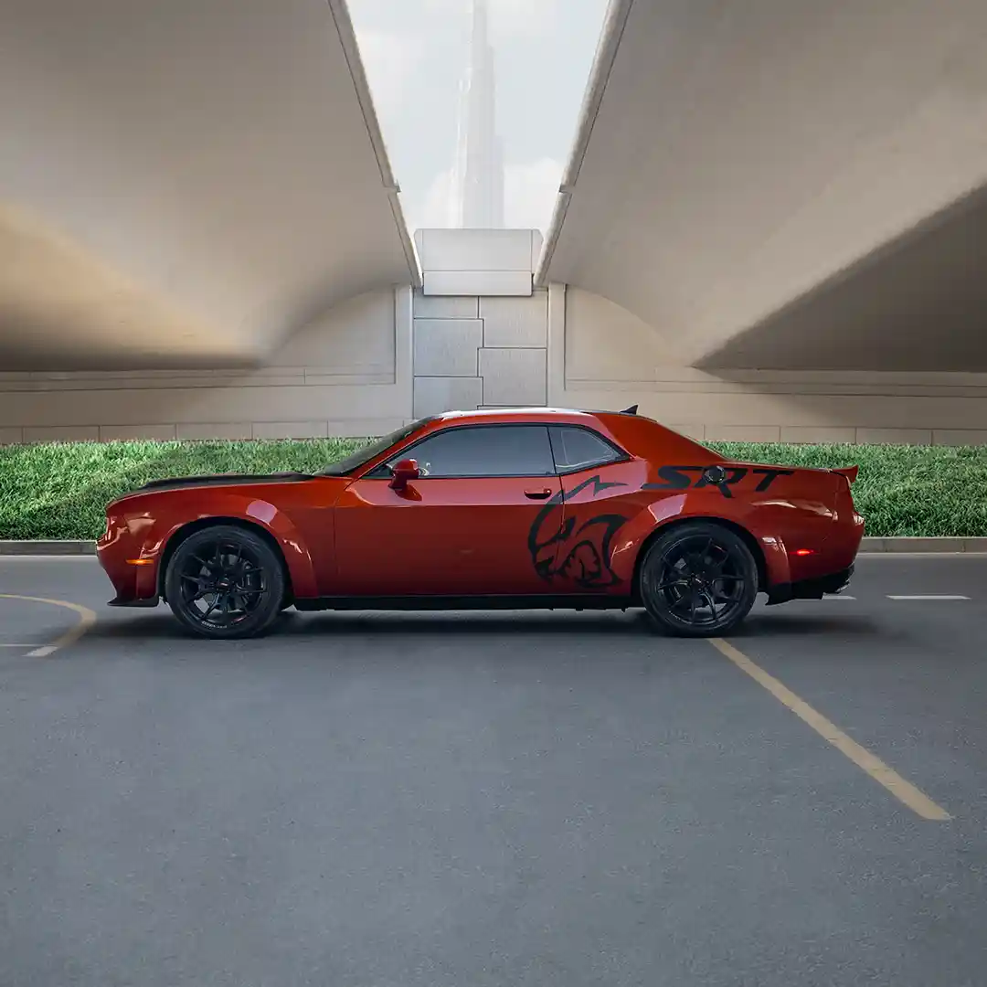 Dodge Challenger Orange - 5