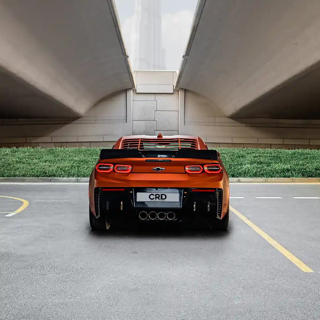 Chevrolet Camaro Orange - 3