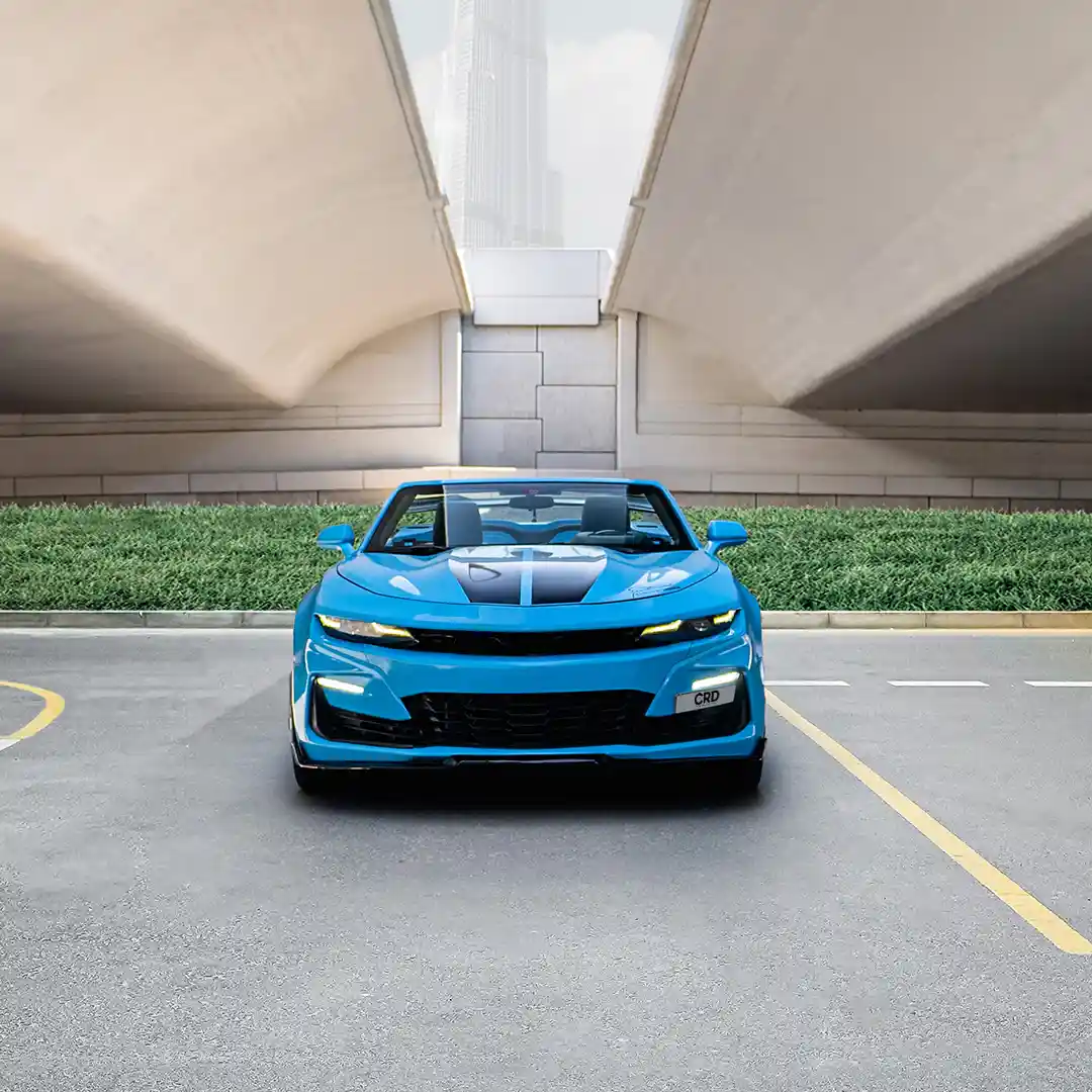 Chevrolet Camaro Mavi + Siyah - 4