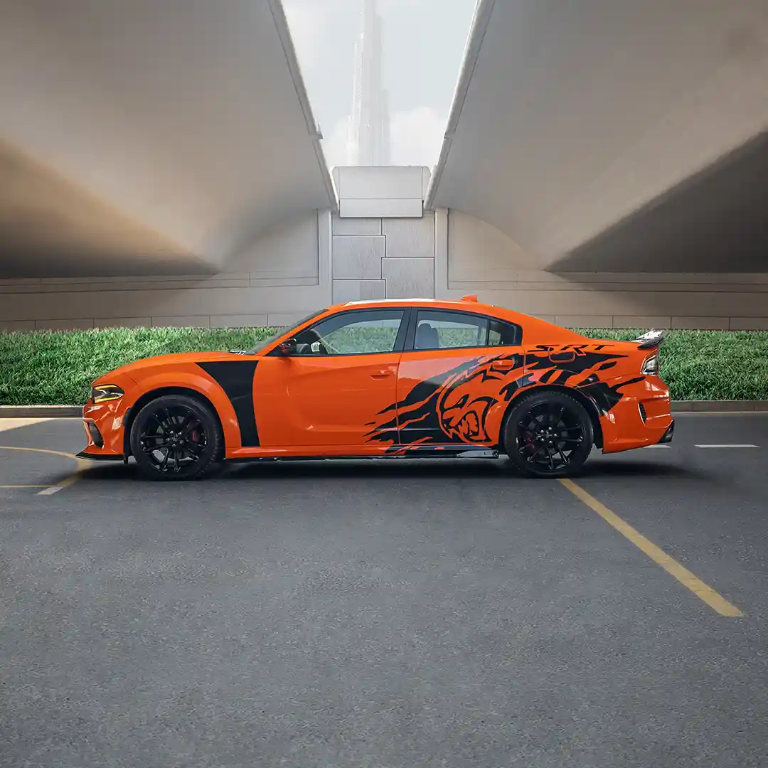 Dodge Charger – Orange - 5
