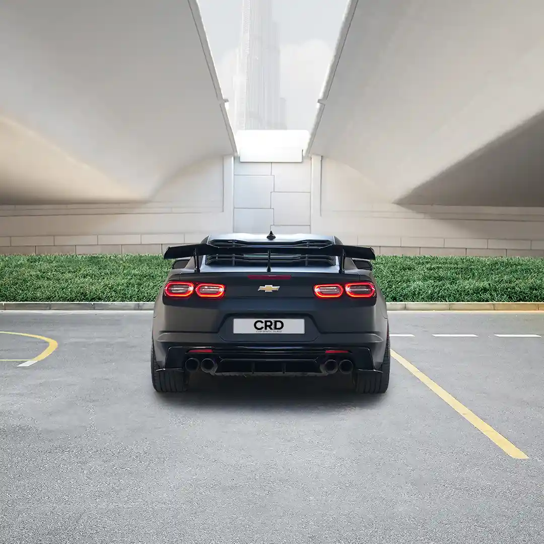 Chevrolet Camaro Matte Black - 4