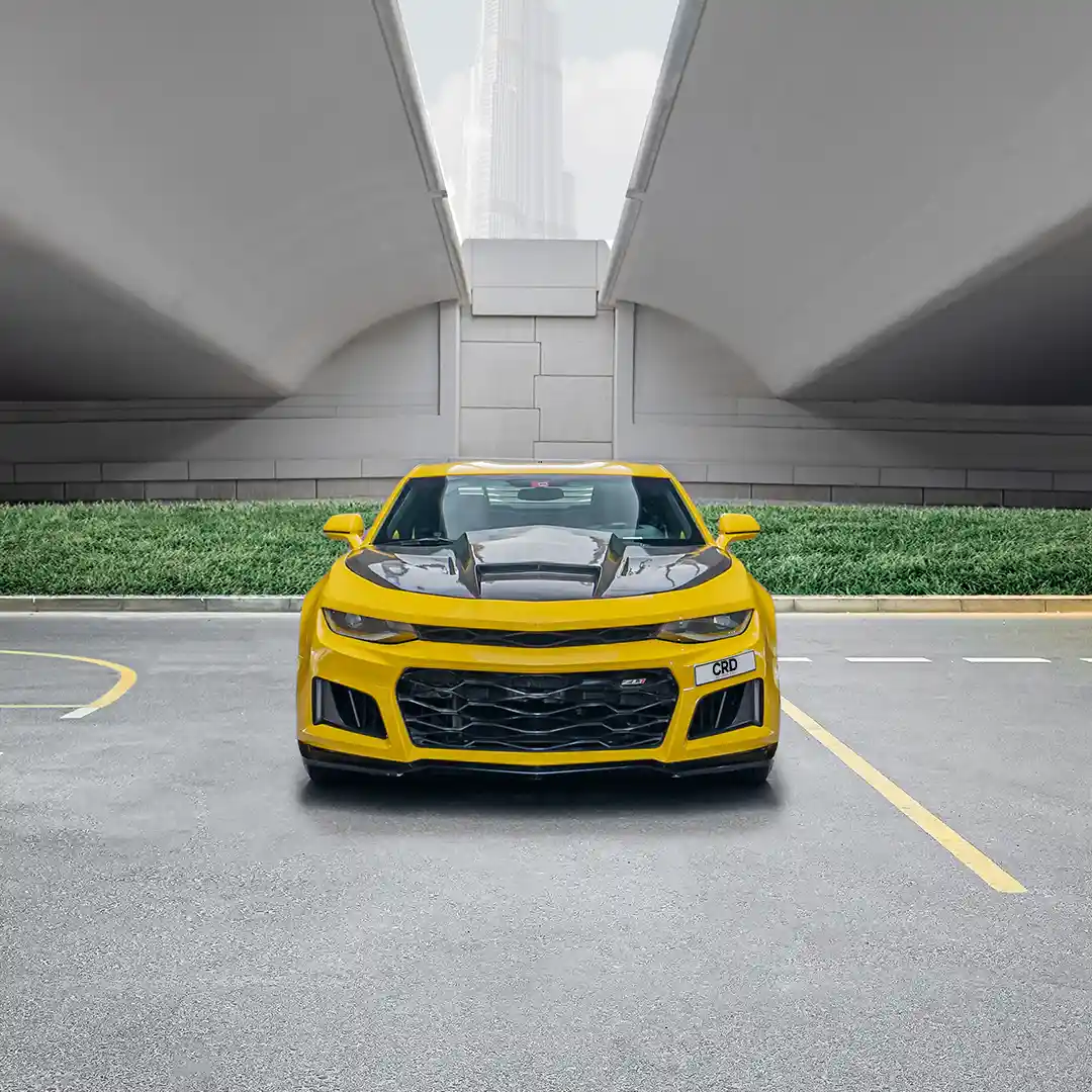 Chevrolet Camaro Yellow + Black - 4