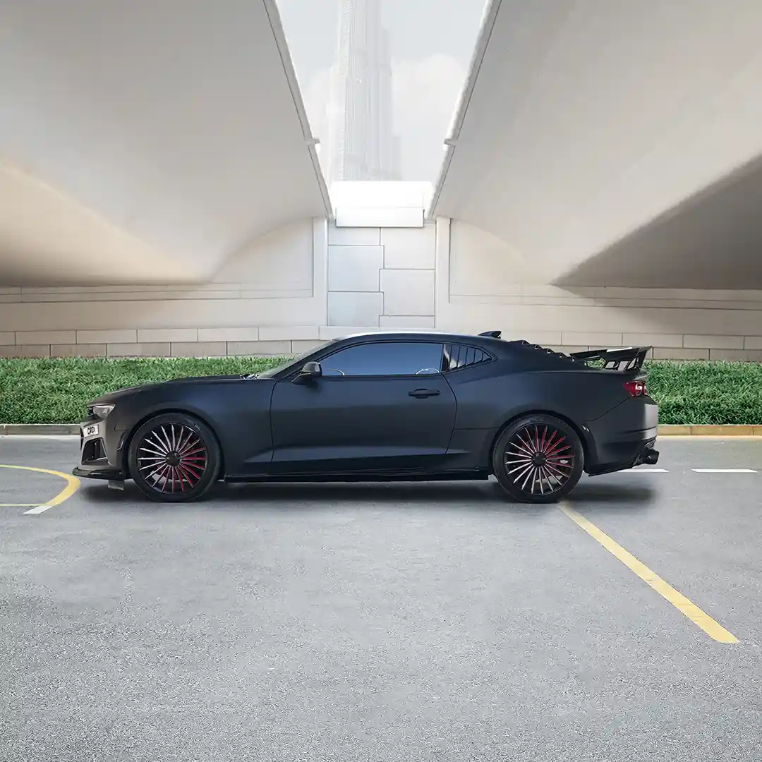 Chevrolet Camaro Matte Black - 5