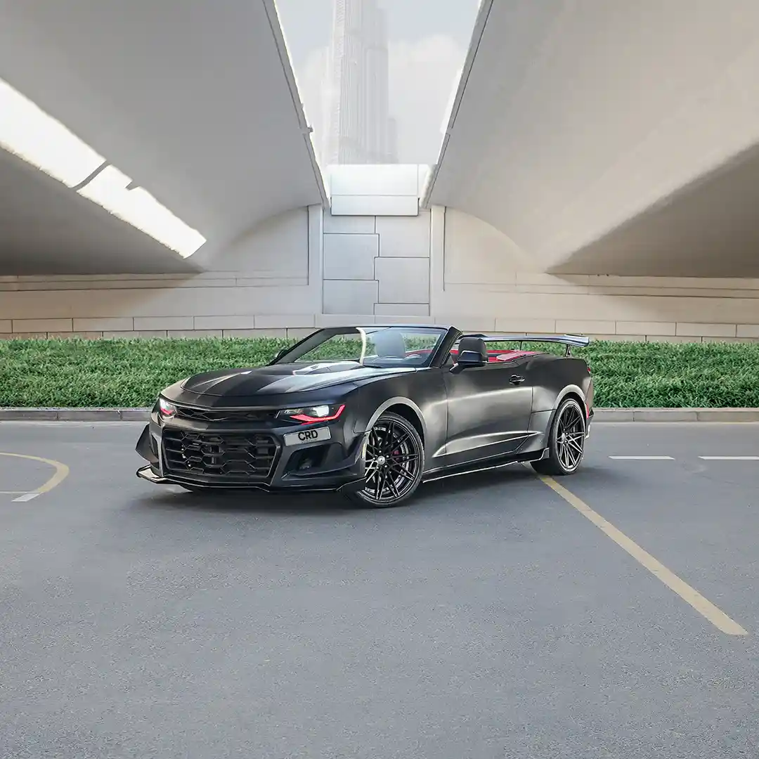 Chevrolet Camaro Cabrio – Mat Siyah - Görsel 1