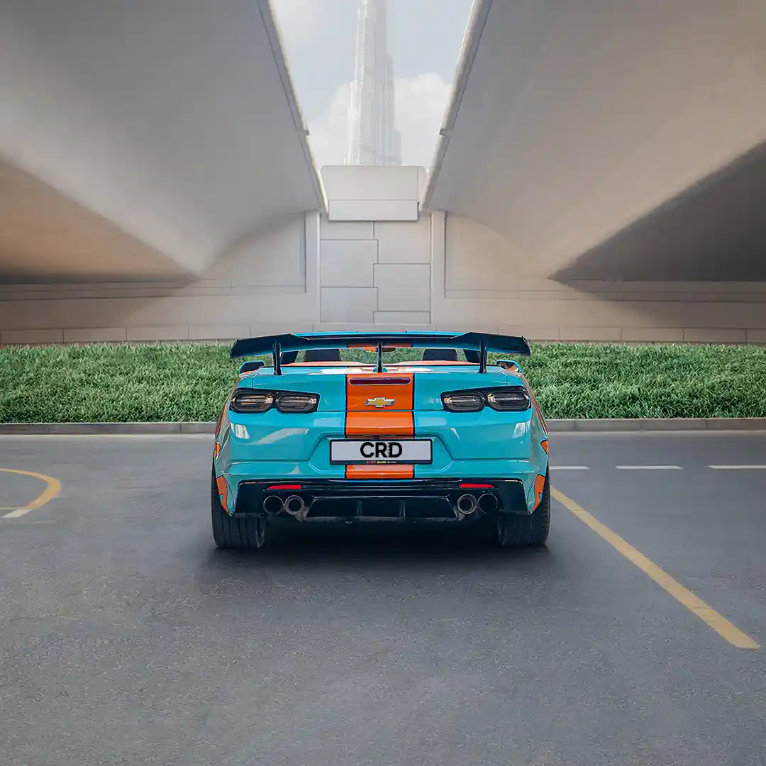 Chevrolet Camaro Mavi + Turuncu - 3