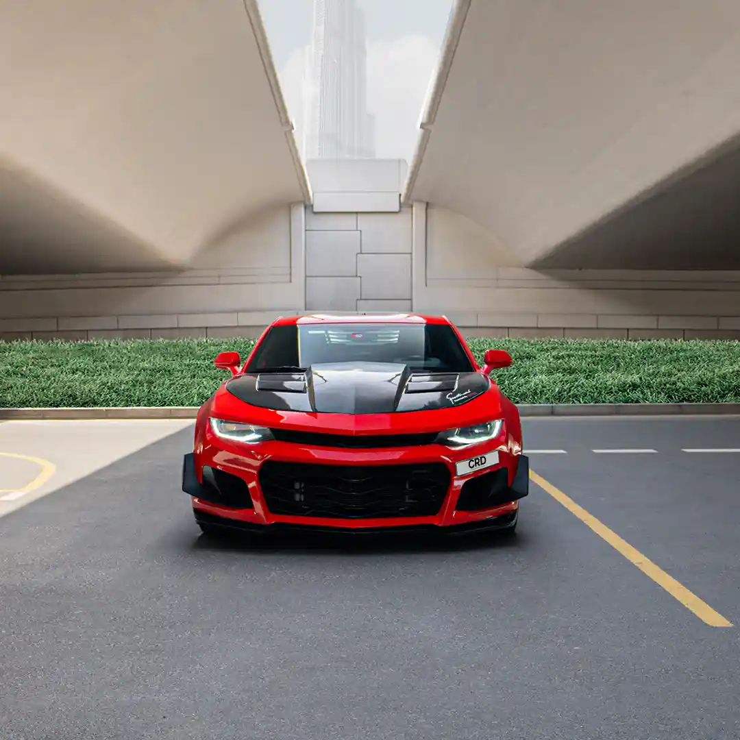 Chevrolet Camaro Red + Black - 4