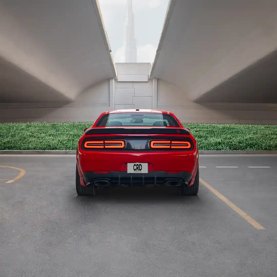Dodge Challenger Red - 4