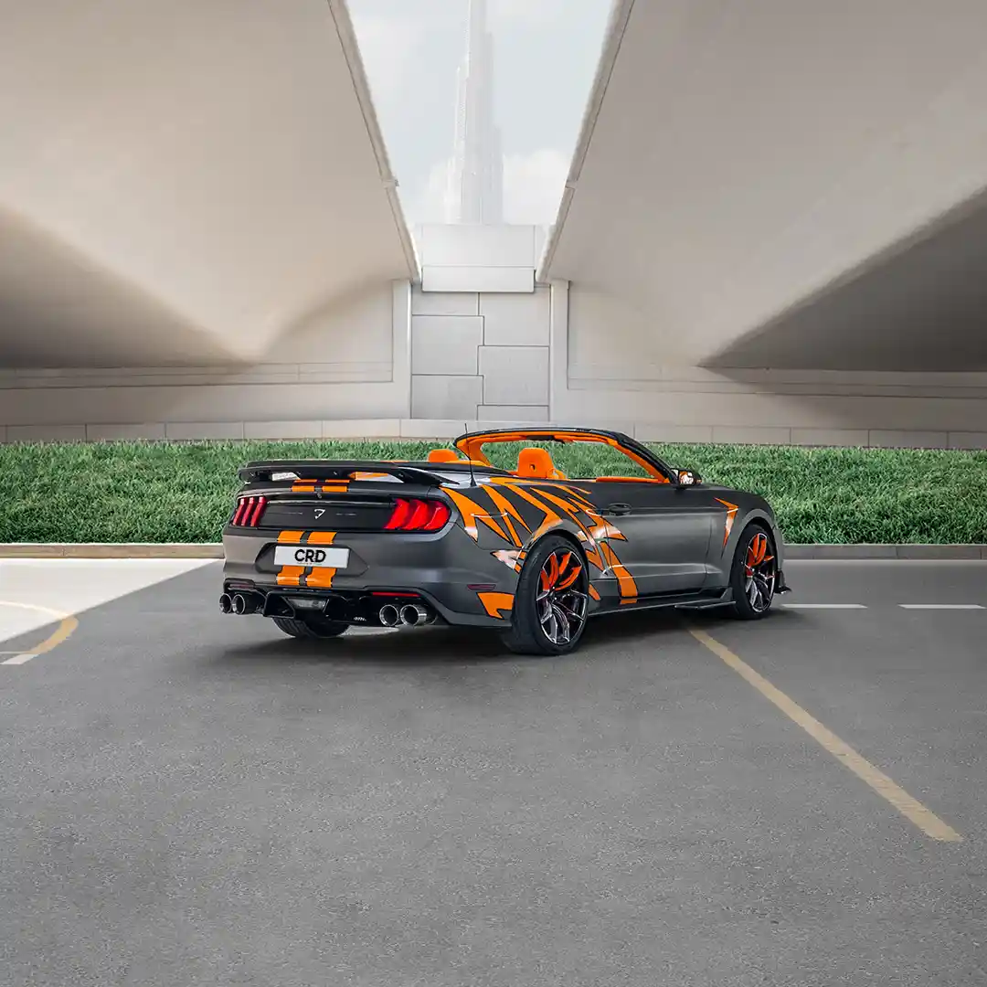 Ford Mustang – Gri + Turuncu - Görsel 2