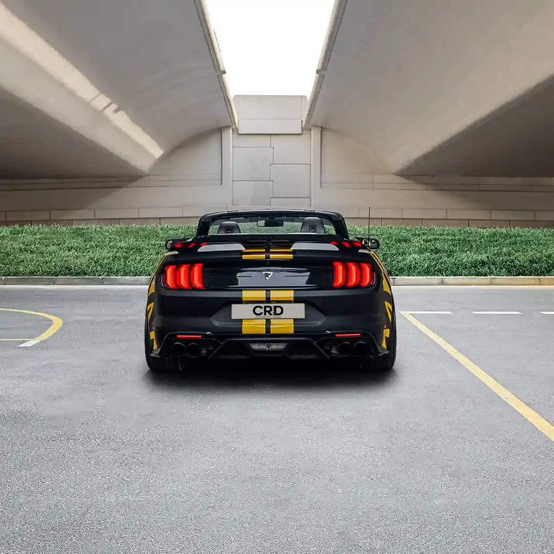 Ford Mustang – Yellow + Black - 3