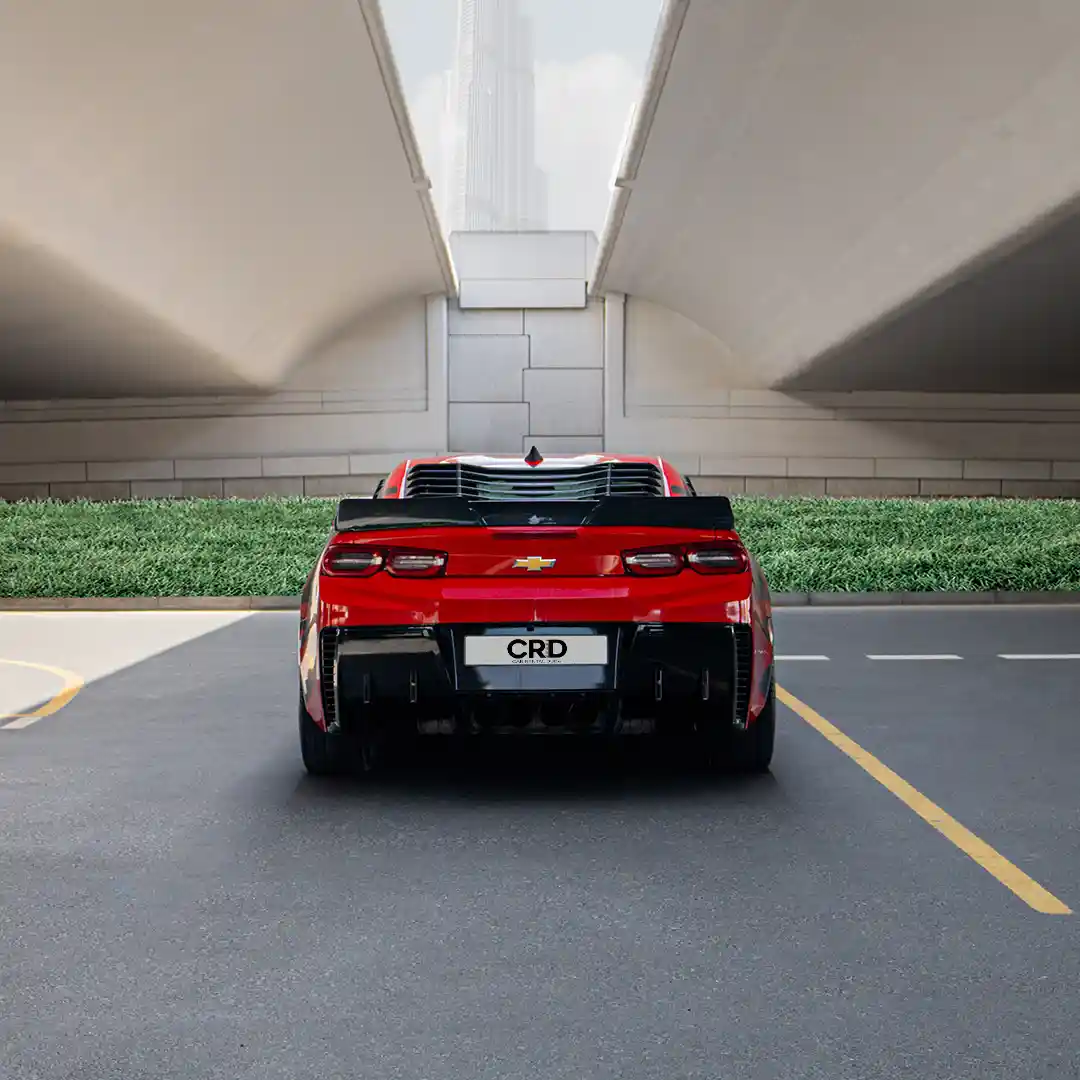 Chevrolet Camaro Red + Black - 3