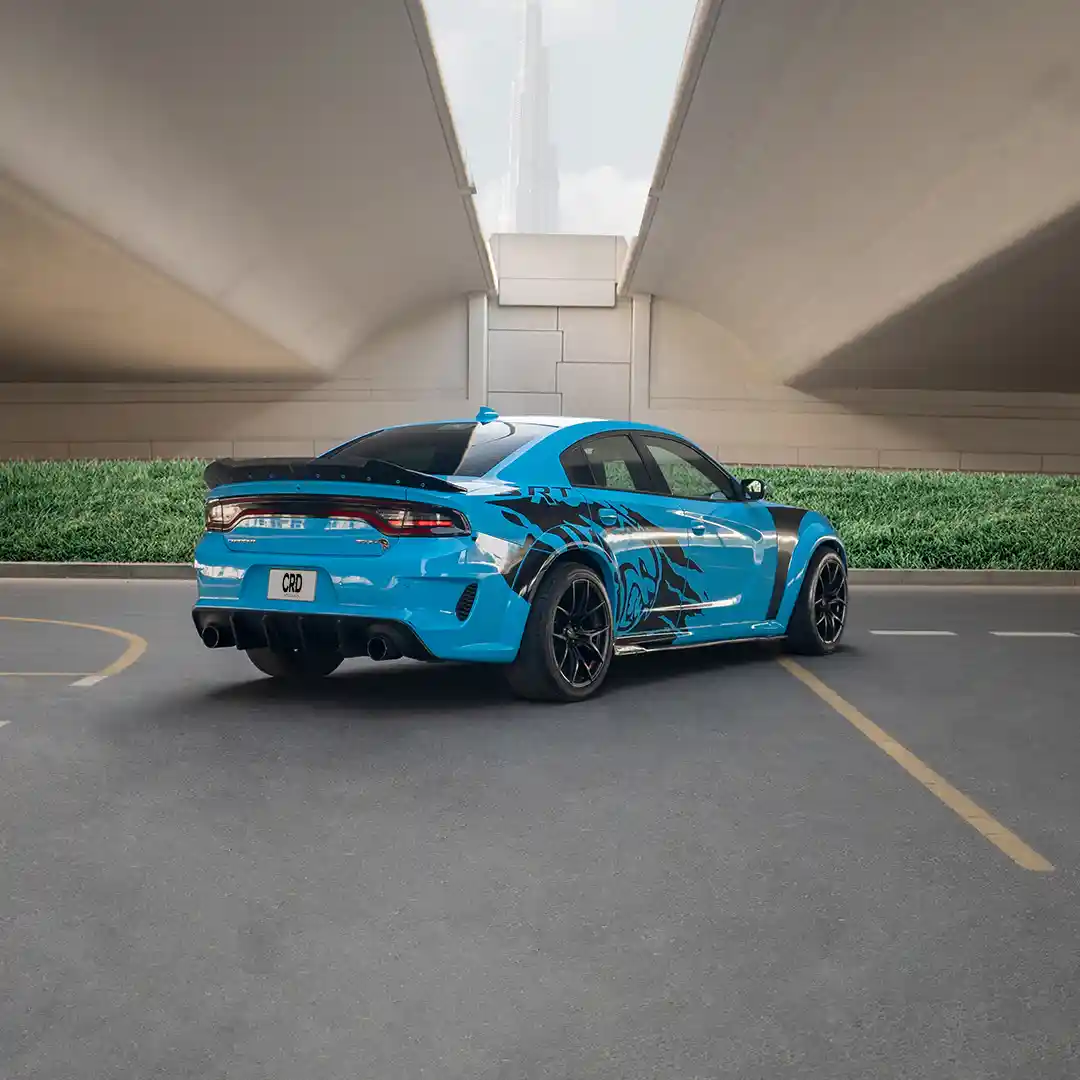 Dodge Charger Mavi + Black - Görsel 2