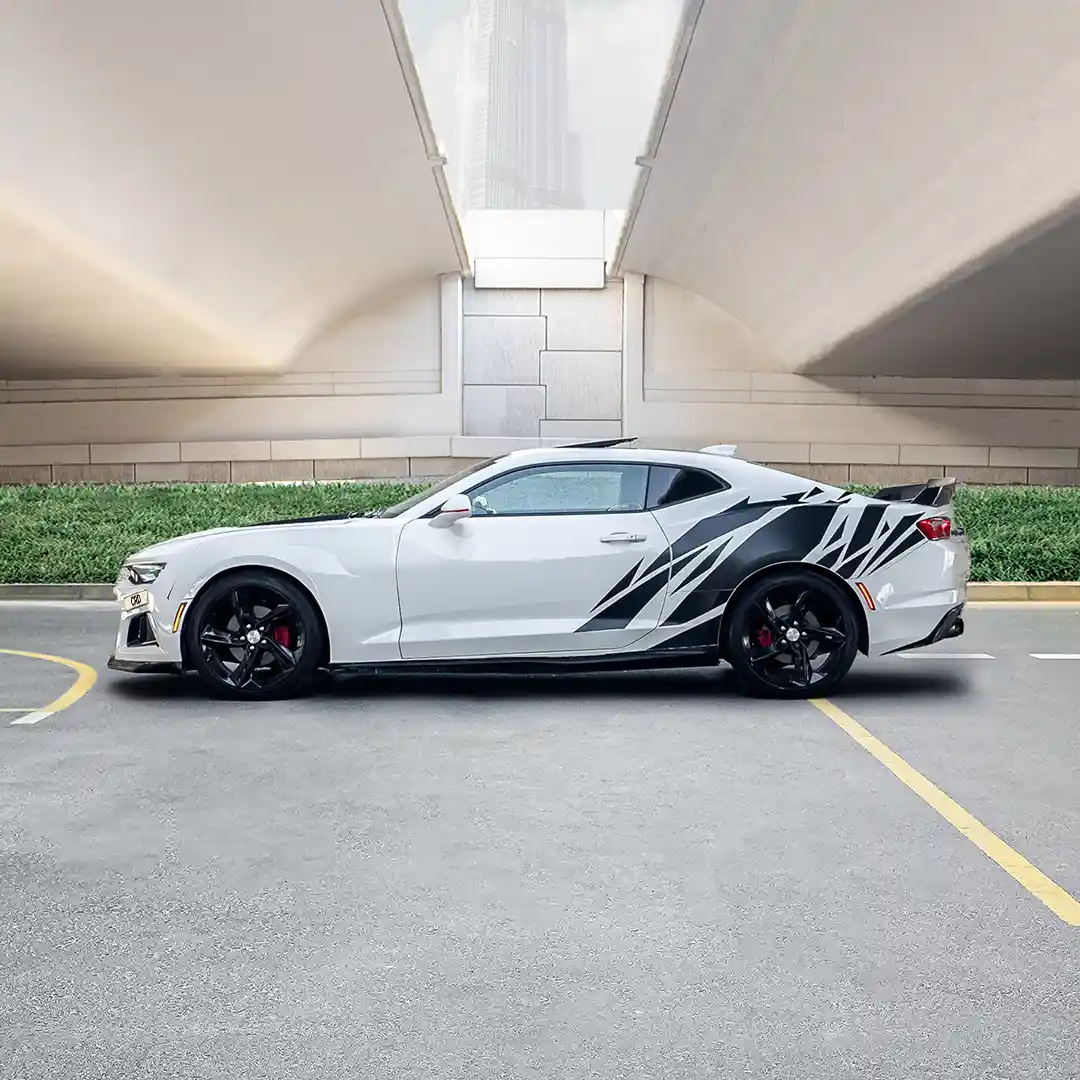 Chevrolet Camaro Siyah + Beyaz - 5