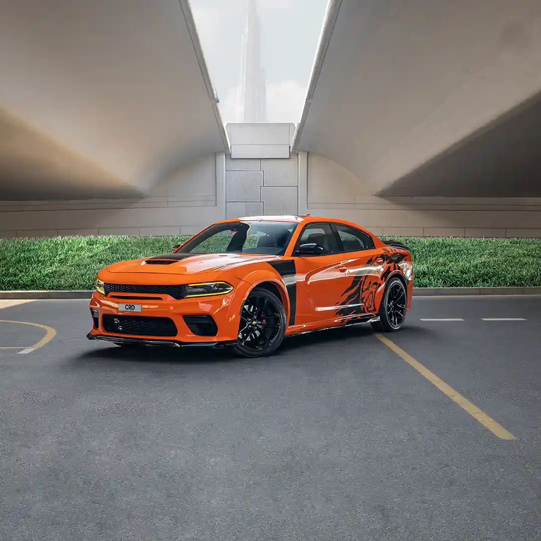 Dodge Charger – Turuncu - Görsel 1