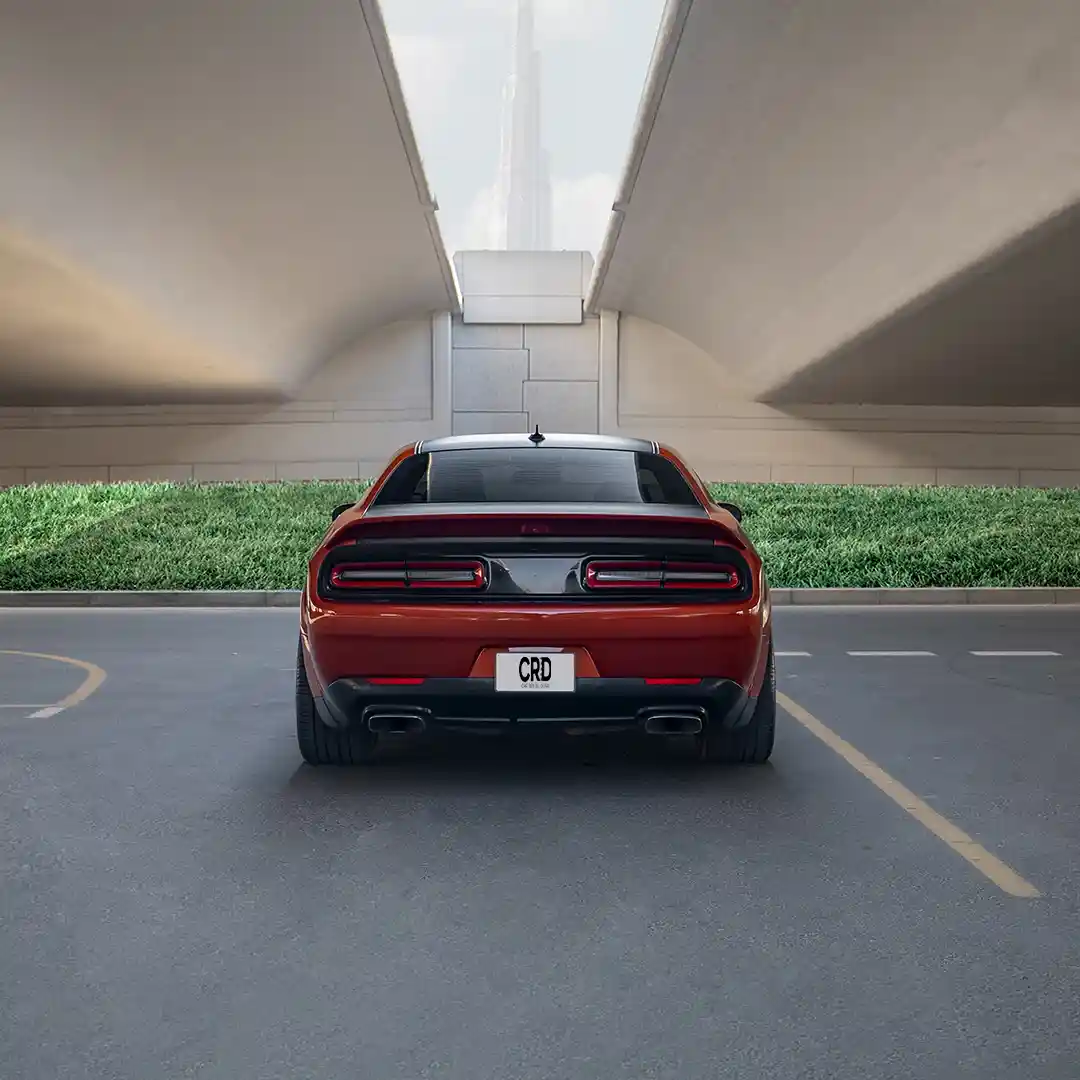 Dodge Challenger Orange - 3