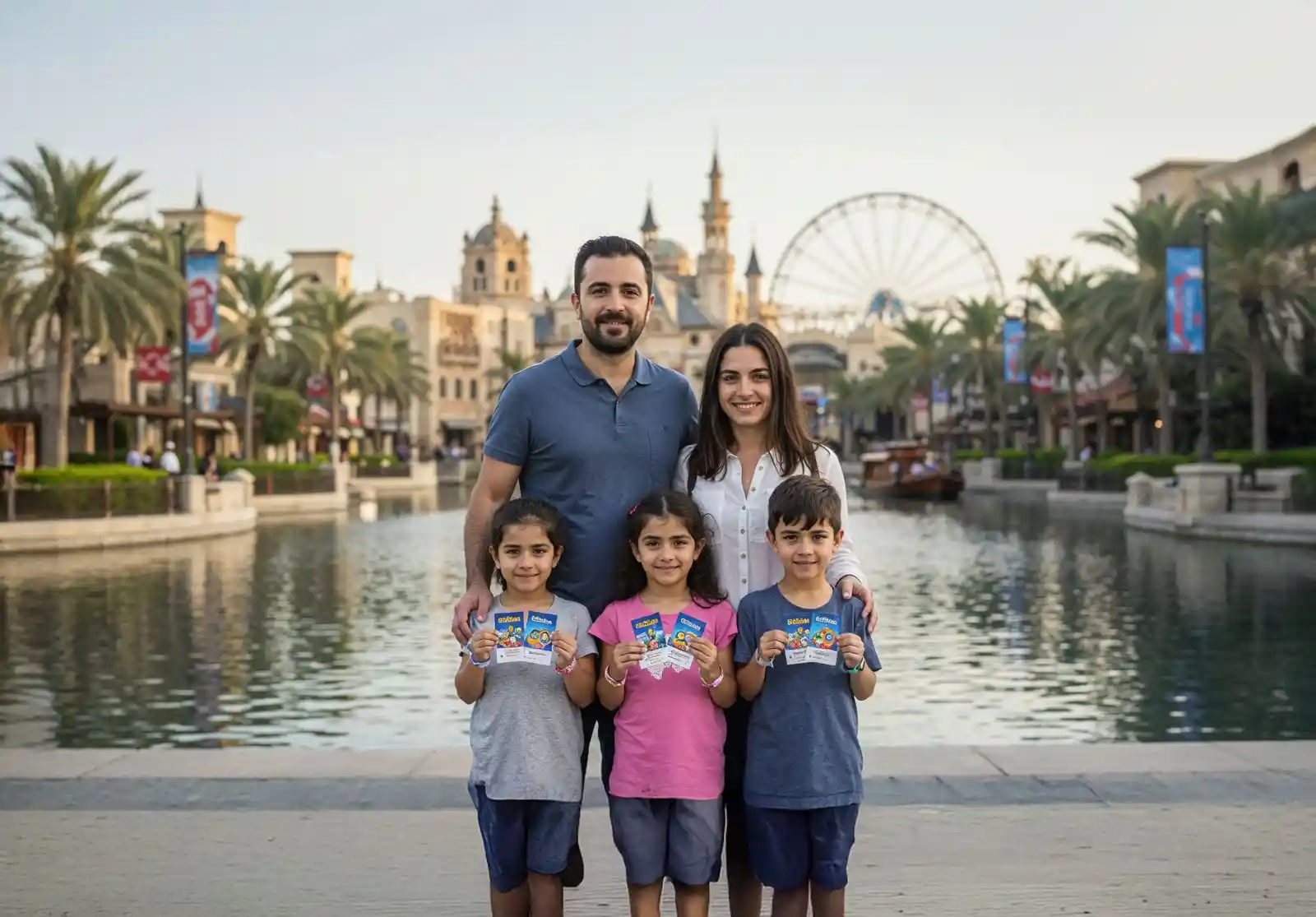 Dubai Parks and Resorts 2 Park Pass