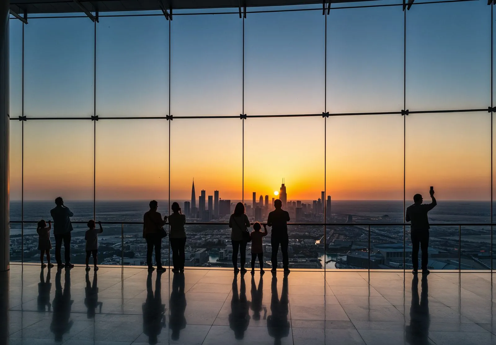 Burj Khalifa At The Top, Sky Level 124,125 and 148