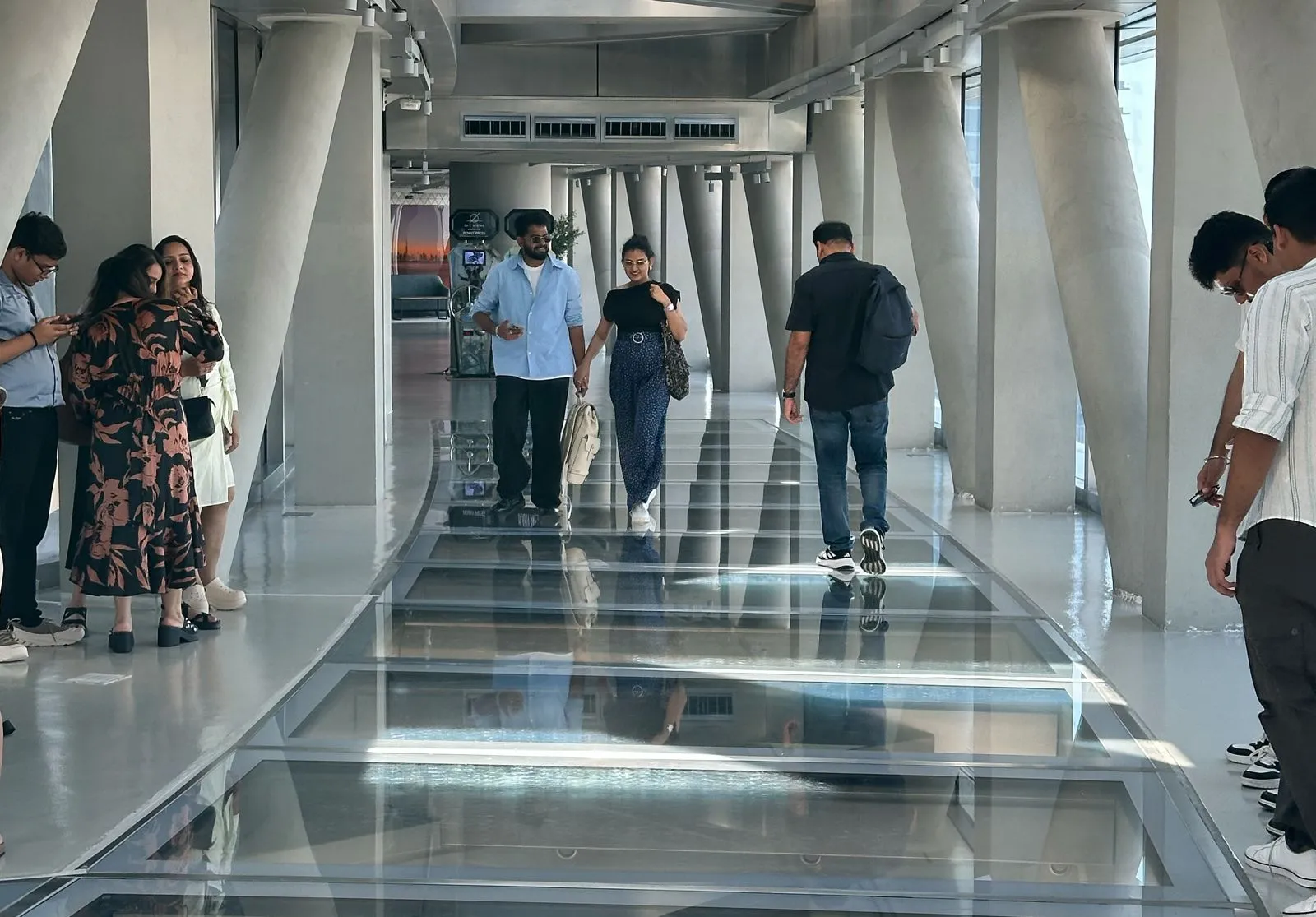 Dubai Sky Views Observatory: Thrill-Seeking Adventure with Glass Slide and Edge Walk