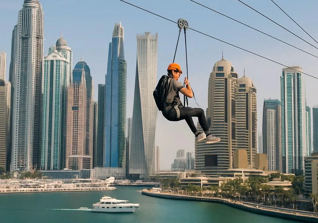 XLine Dubai Marina Zip Line Tickets with Photos & Videos - Image 1