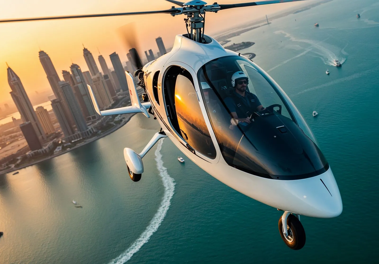Gyrocopter Flight in Dubai