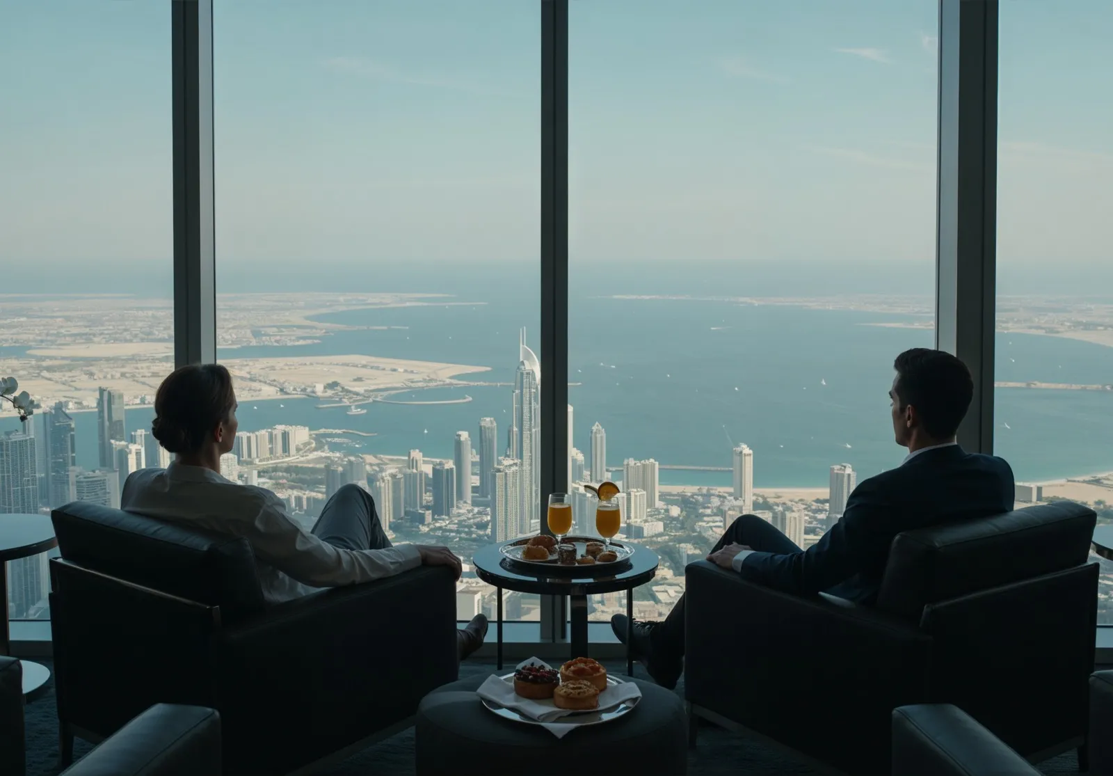 Burj Khalifa, At The Top Platinum - The Lounge