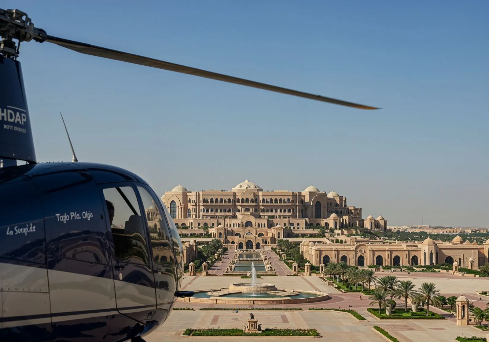 Abu Dhabi Helicopter Tour