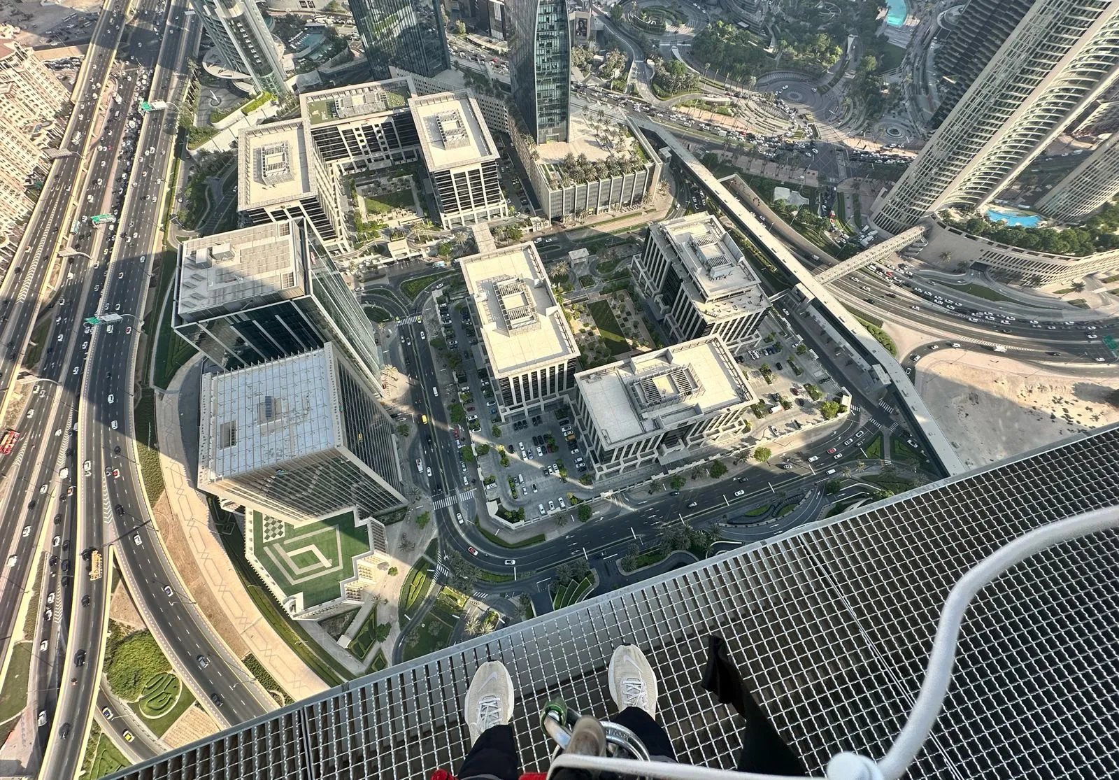 Dubai Sky Views Observatory: Thrill-Seeking Adventure with Glass Slide and Edge Walk
