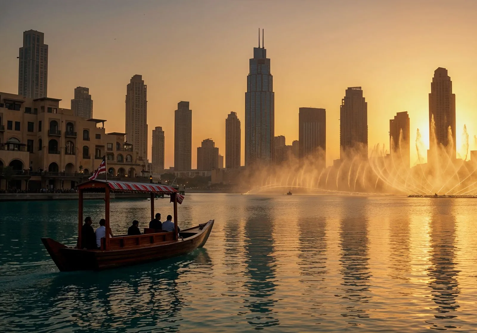 Dubai Fountain Lake Ride - Image 4