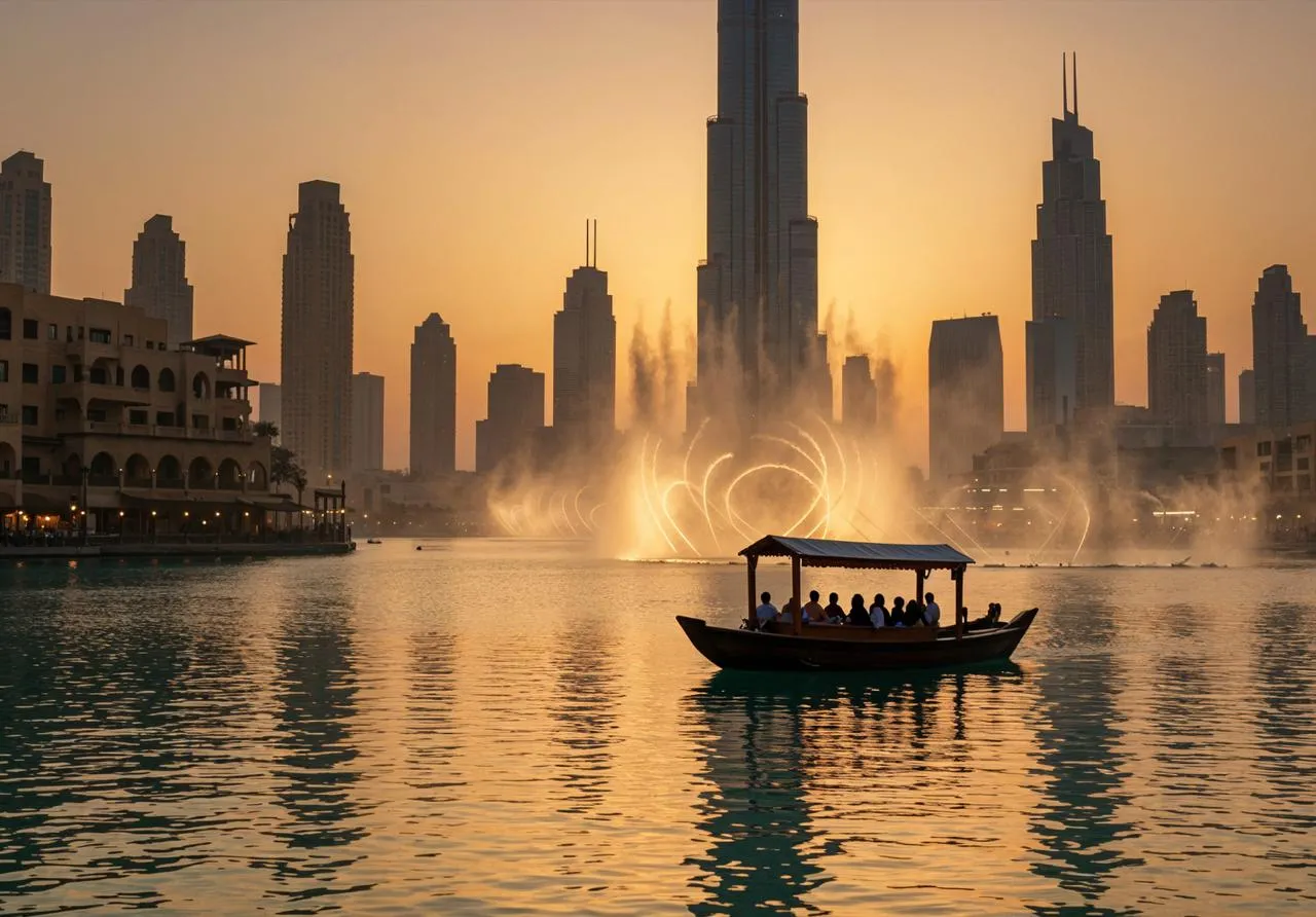 Dubai Fountain Lake Ride - Image 5