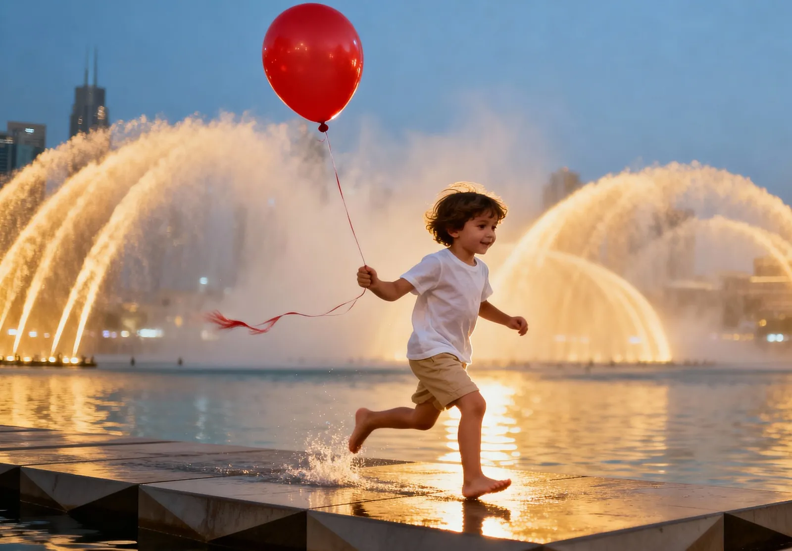 Dubai Fountain Walk Bridge