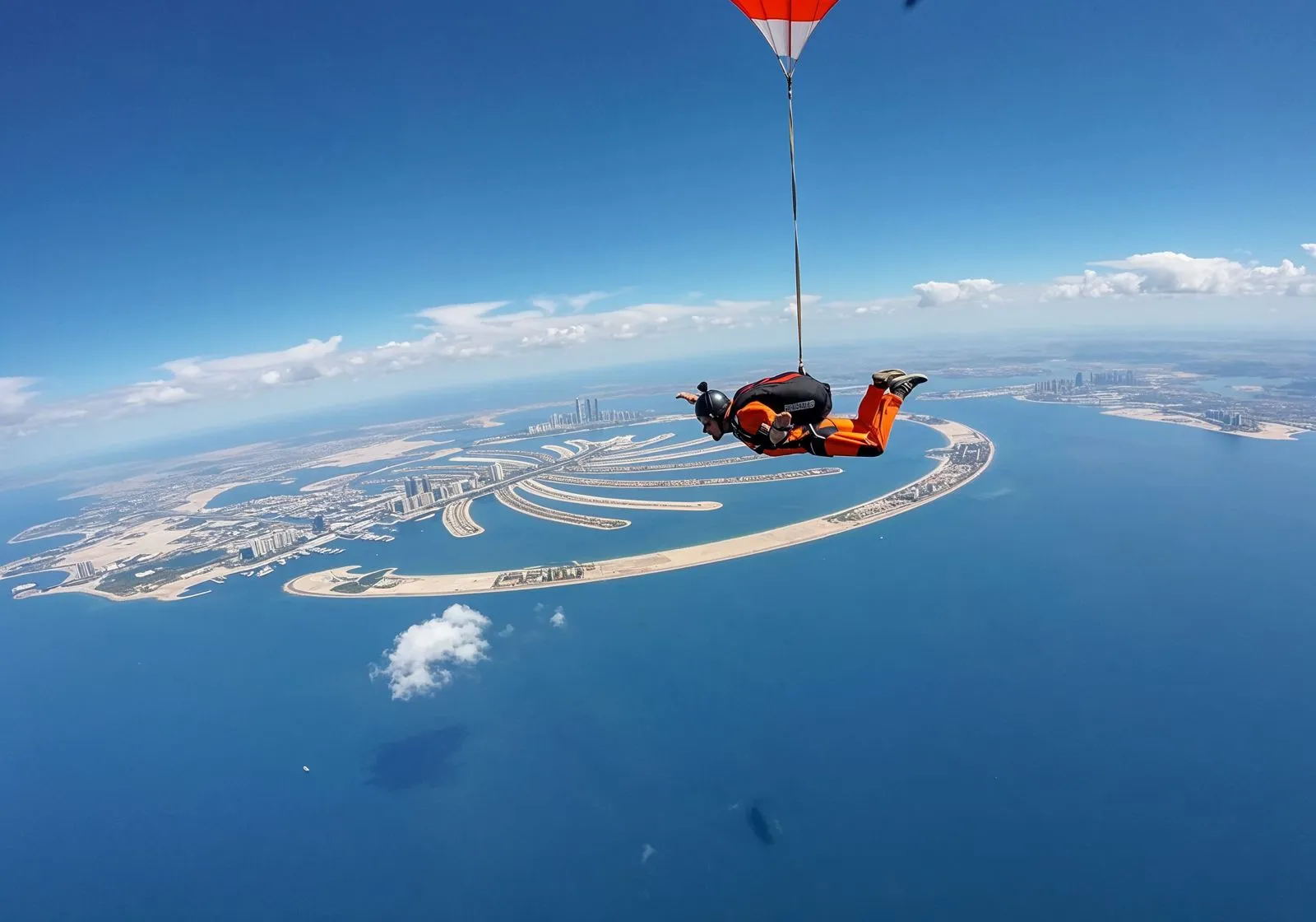 Skydive Dubai: Experience Tandem Skydiving at The Palm Drop Zone